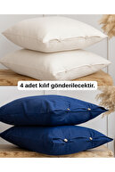 Navy blue-Cream