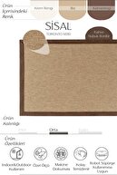 شمع تورنتو M310 گرد و غبار نمی دهد، به راحتی تمیز می شود فرش سیزال وارداتی با بافت کاهی گره بزرگ-thumb