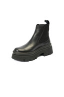 چکمه زنانه چرم اصل مشکی چلسی 2k2ub72002-thumb