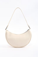 کیف دست و شانه چرم مصنوعی تک محفظه کرم Shk26-thumb