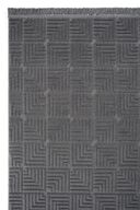 Stone 1062 Anthracite Non-Leising Base Hallway Carpet Cutout Runner فرش آشپزخانه مدرن فرش اتاق نشیمن-thumb