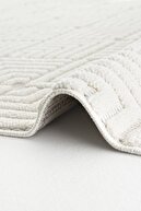 Stone 1062 کرم پایه بدون لغزش برش فرش راهرو کف فرش فرش آشپزخانه فرش مدرن اتاق نشیمن-thumb