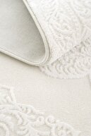 فرش سفید سفیر 8601 فرش اتاق نشیمن فرش سالن ورودی سالن راهرو فرش فرش اتاق خواب-thumb