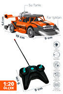 عملکرد اسپری کنترل شده از راه دور شارژ شده - ماشین اسباب بازی پرتاب دود 1:20-thumb