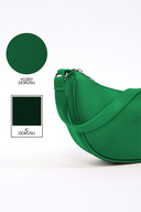 کیف دستی و شانه ای چرم مصنوعی تک محفظه گراس سبز Shk26-thumb