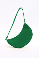 کیف دستی و شانه ای چرم مصنوعی تک محفظه گراس سبز Shk26-thumb