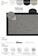 فرش آشپزخانه خاکستری لندن بافت حصیری ضد زنگ ضد زنگ ضد بافندگی مرز بافندگی فرش سیزال وارداتی-thumb