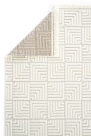 Stone 1062 کرم پایه بدون لغزش برش فرش راهرو کف فرش فرش آشپزخانه فرش مدرن اتاق نشیمن-thumb