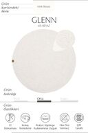 Glenn 615 فرش حمام سفید دور ورزشکار حصیری حصیری حمام بافت حمام بافتی فرش آشپزخانه تزئینی-thumb