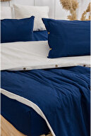 Navy blue-Cream