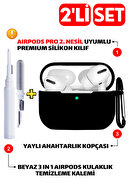 Black Case and White Earphone Cleaning Pen