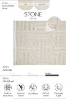 سنگ 1090 بژ پایه بدون لغزش راهرو برش فرش کف فرش فرش آشپزخانه فرش مدرن اتاق نشیمن-thumb