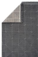 Stone 1062 Anthracite Non-Leising Base Hallway Carpet Cutout Runner فرش آشپزخانه مدرن فرش اتاق نشیمن-thumb