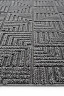 Stone 1062 Anthracite Non-Leising Base Hallway Carpet Cutout Runner فرش آشپزخانه مدرن فرش اتاق نشیمن-thumb