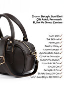 رنگ قهوه ای SHK207 Faux Charm جذابیت مفصل زیپ ، دست بند ، بازو و شانه-thumb