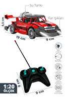 عملکرد اسپری کنترل شده از راه دور شارژ شده - ماشین اسباب بازی پرتاب دود 1:20-thumb