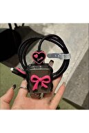206 Black Pink Ribbon