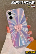 Imd Sheath with Pink Bow and Northern Lights Hologram