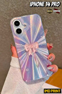 Imd Sheath with Pink Bow and Northern Lights Hologram