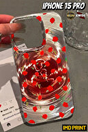 Hologram IMD Case with Red Rose Design