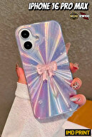 Imd Sheath with Pink Bow and Northern Lights Hologram
