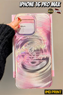 Gradient Pink Rainbow Hologram Imd Case