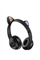 هدفون بی‌سیم بلوتوث روی گوش Cat P47m هدفون با الگوی Cat Lighted Rgb-thumb