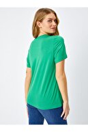 100 ٪ پنبه ای پنبه ای نرم و سبز-thumb