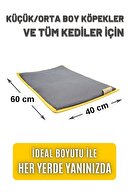 سرین (60X40CM) - تشک 4 فصل گربه / سگ، تشک بالشتکی که می تواند گرم یا سرد استفاده شود-thumb