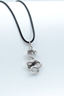 Silver. Leather. Rope