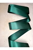 روبان ساتن سبز زمرد 4 سانتی متر 10 متر یک توپ ، ساتن ، ستن ، روبان ، روبان 4 ساتن روبان ساتن-thumb