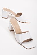 WHITE PATENT LEATHER