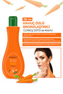 شیر برنزه کننده عصاره هویج که برنزه کننده موثر را فراهم می کند 215 میلی لیتر-thumb