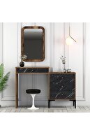 WALNUT / BLACK MARBLE