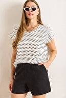 Polka Dot White