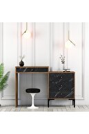 WALNUT / BLACK MARBLE