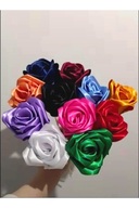 روبان ساتن بنفش 4 سانتی متر 10 متر یک توپ ، ساتن ، ساتن ، روبان ، روبان گل رز روبان-thumb