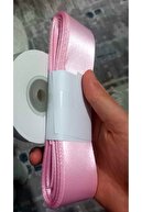 روبان ساتن صورتی 4 سانتی متر 10 متر توپ ، ساتن ، روبان گل رز گل کردال-thumb