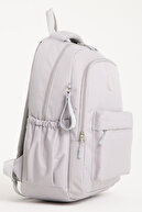 لپ تاپ کوله پشتی مدرسه کیف های روزانه دختران پسران خاکستری خاکستری پیشرفت - اورتاکول - دبیرستان-thumb