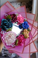 روبان ساتن سبز 4 سانتی متر روغن 10 متر یک توپ ، ساتن ، ستن ، روبان ، روبان 4 ساتن روبان ساتن-thumb