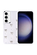 قاب محافظ گلکسی اس 20 FE کمان طرح شفاف دوربین نقره‌ای نقره‌ای براق بیرون زده-thumb