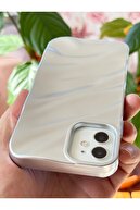 Apple Iphone 11 Case Bright Bright Wave طرح نقره ای با جذب پوشش سیلیکون-thumb