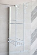 ویرایشگر قفسه دوش طلای گوشه ای از حمام ضد زنگ.-thumb