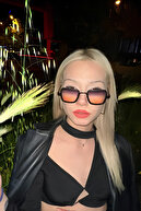 لئون شب نسیم سیاه عینک آفتابی Unisex دودی-thumb