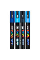 4-Piece Shades of Blue Set