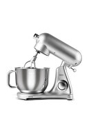 پاورکست سرآشپز استند میکسر نقره ای آشپزخانه سرآشپز 1800W 6,2 لیتری-thumb