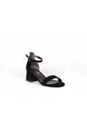 Black suede