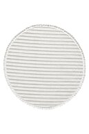 فرش دایره ای نرم دایره ای سفید فرش فرش اتاق نشیمن آشپزخانه راهرو کف فرش ماشینی بافته شده فرش 004 FLAT-thumb