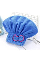 کلاه خشک کن مو، حوله سر، پارچه میکروفیبر کلاه دوش-thumb