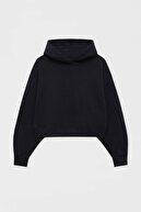 Pull & Bear Kapüşonlu Basic Sweatshirt